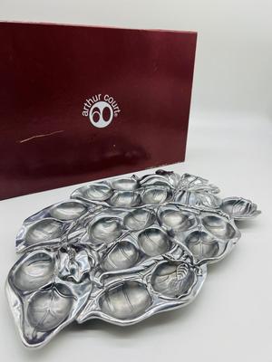 ARTHUR COURT~ Magnolia Deviled Egg Holder