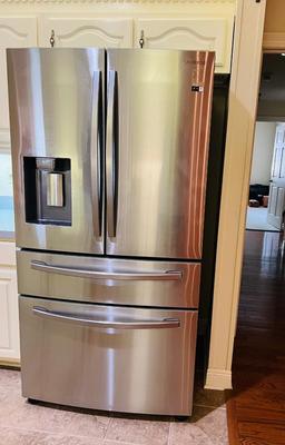 2021 SAMSUNG 4-Door Smart French Door Stainless Refrigerator