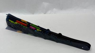 Vintage Green Dragon Folding Hand Fan