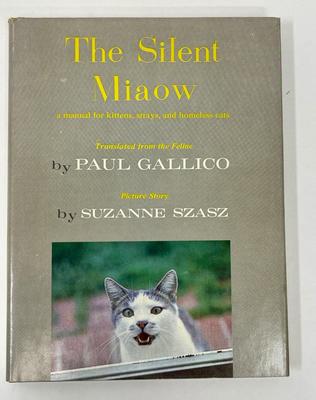 The Silent Miaow Hardcover Book by Paul Gallico