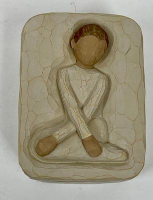 Calm the Soul, Free the Spirit Willow Tree Trinket Box