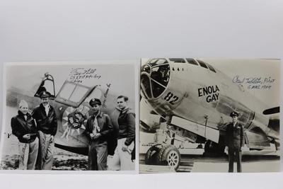 Enola Gay and Flying Tigers Signed Photographs and Book