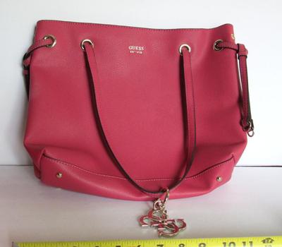NICE Guess Large 12" Bag, Pretty Pink Color