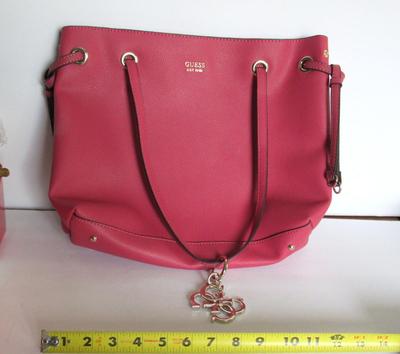 NICE Guess Large 12" Bag, Pretty Pink Color