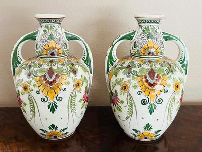 Vintage Dutch Delft Pottery IVORA-GOUDA #292
