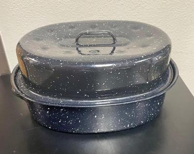 Enamel Coated Steel Roasting Pan