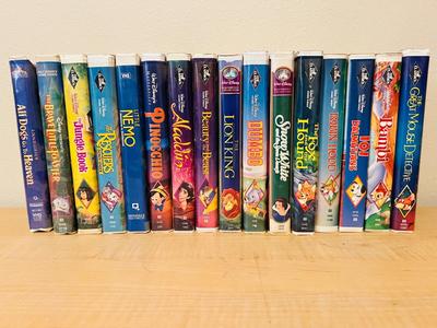1990s DISNEY VHS & More