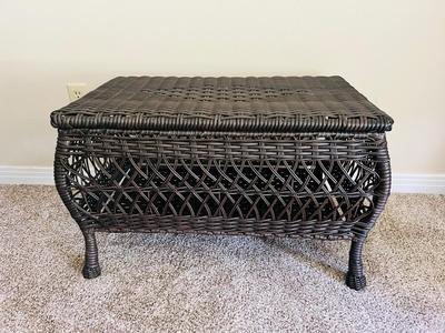 Westbrook All-Weather Wicker Storage Coffee Table
