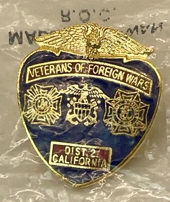 Veterans of Foreign Wars Lapel Pin