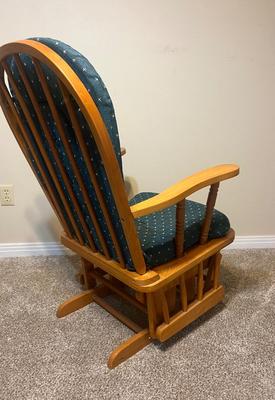 Wooden Rocker Glider