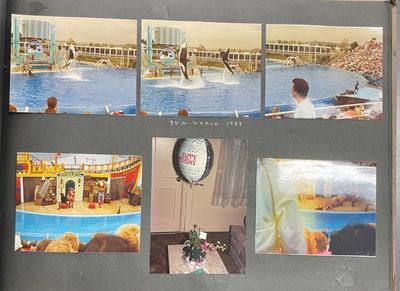 Photo Scrapbook of 1988-1989 Travel Pictures