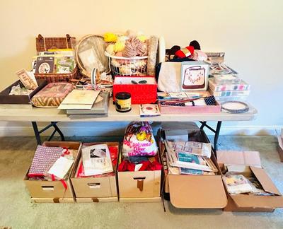 Craft & Knitting Table Deal Lot