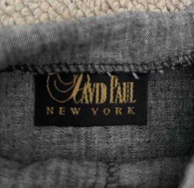 2 PIece Grey Women's Sleeveless Jumpsuit by David Paul New York in Size 9