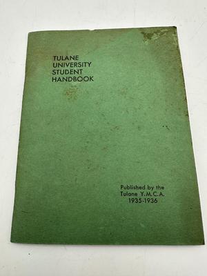 1935 Tulane University Handbook