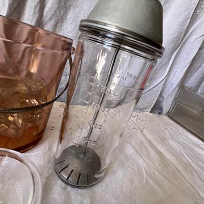 Depression Era Kitchen glassware