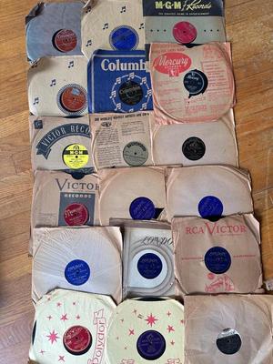 Collection of Antique Records (29)