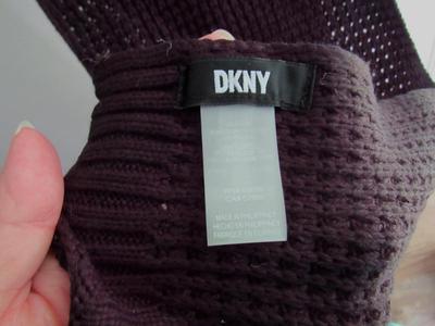 Ladies Long Winter Neck Scarf, DKNY Label