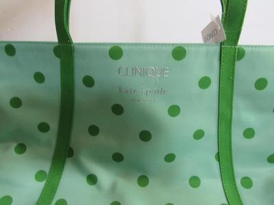 Kate Spade, Clinique, NY, Nice Green Large Tote/Bag