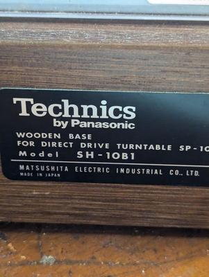 Vintage Technics Turn Table By Panasonic