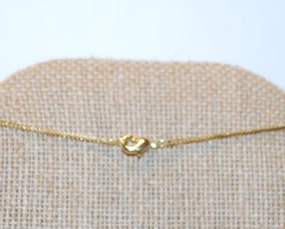 Beautiful All Green Stones Cross PENDANT (1½" x ¾") on a Gold Tone Necklace Chain 17" L