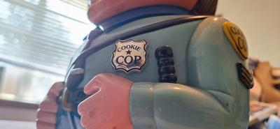 Cookie Cop cookie jar