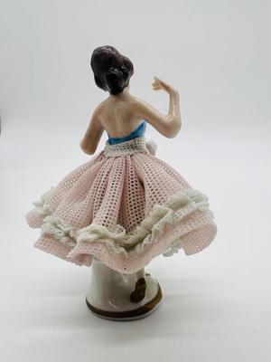 Germany Dresden Art Lace Figurines ~ Read Details
