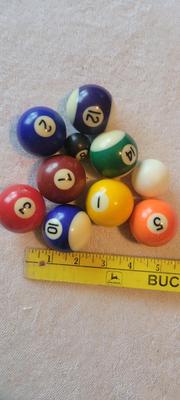 Lot of Pool Balls