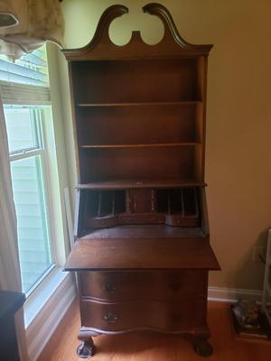 Vintage Mahogany Secretary