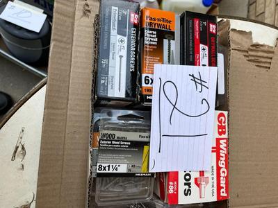 Four Full Boxes of Nails