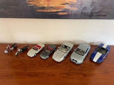 Model Car and Bike Collection.