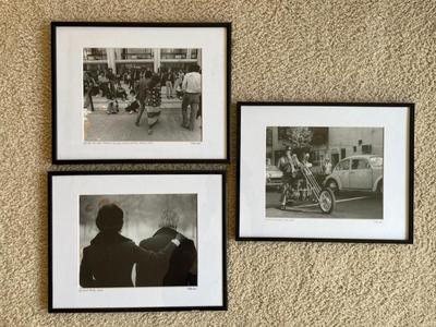 Lot of Framed Prints of 1970s NY Scene