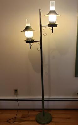 Vintage Double Floor Lamp (LR-KD)