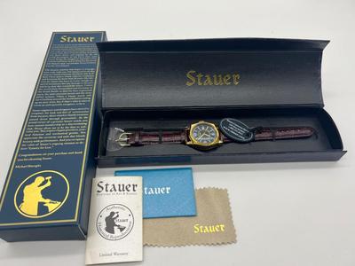 STAUER Excursion Dive Watch & STAUER Lexington Time Piece Watch Lot