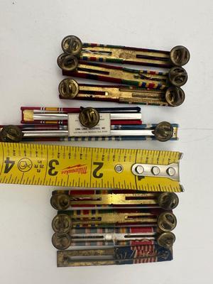 Various Vintage Medal Ribbon Bars (13)
