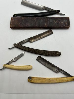 Antique Straight Razors (see description)