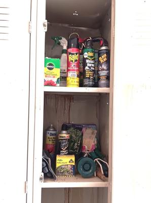 MOSTLY YARD AND GARDEN CHEMICALS