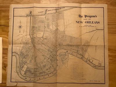 The New Orleans Picayune’s Map of New Orleans, 1909