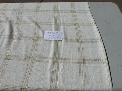 Tablecloth / Gold Accents
