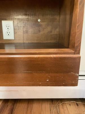 Matching Pair of Tall Floating Bookshelves (LR-SS)