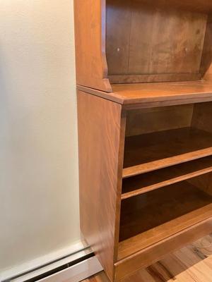 Matching Pair of Tall Floating Bookshelves (LR-SS)