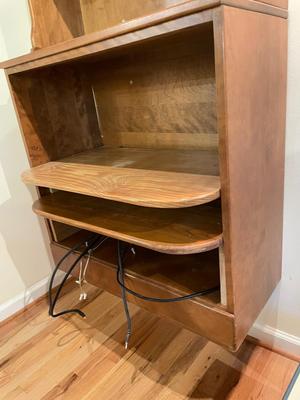Matching Pair of Tall Floating Bookshelves (LR-SS)