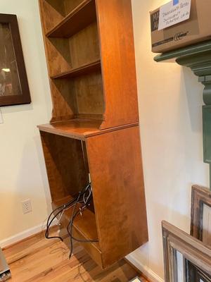 Matching Pair of Tall Floating Bookshelves (LR-SS)