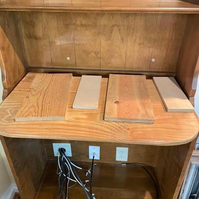 Matching Pair of Tall Floating Bookshelves (LR-SS)