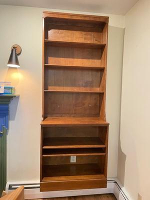 Matching Pair of Tall Floating Bookshelves (LR-SS)