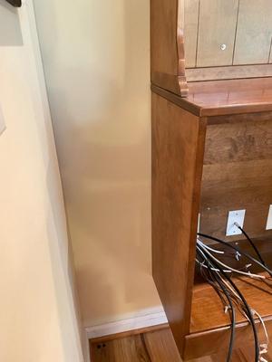 Matching Pair of Tall Floating Bookshelves (LR-SS)