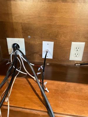 Matching Pair of Tall Floating Bookshelves (LR-SS)