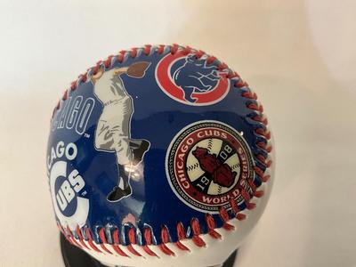 Chicago Cubs Baseball Clock