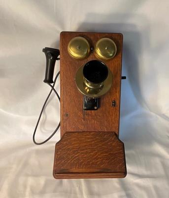 Turn of the Century Hand Crank wall phone