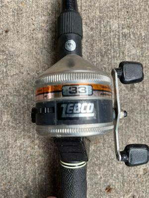 Zebco 33 Lewis Speed Stick 4-14 Fishing Pole
