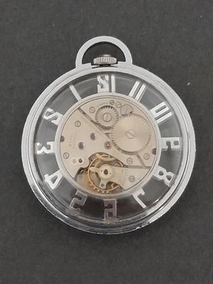 Fab Suisse Kyler Hatch Co. 17 Jewels pocket watch - Wyler watch Co. skeleton watch RARE